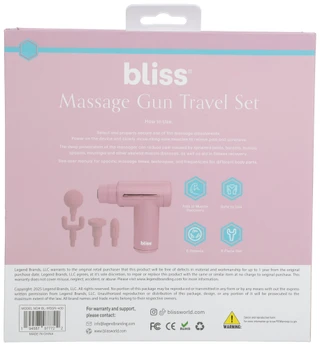 Thumbnail 3: Bliss Massage Gun Travel Set 