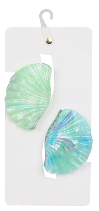 Thumbnail 2: ADINA EDEN 2 Pk Seashell Hair Clips 