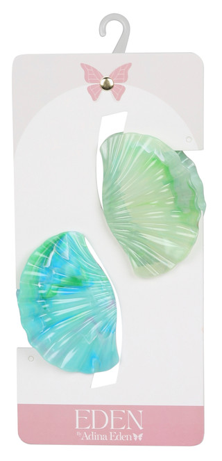 Thumbnail 1: ADINA EDEN 2 Pk Seashell Hair Clips 