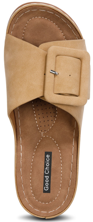 Thumbnail 5: GOOD CHOICE Womens Hamden Wedge Sandals 