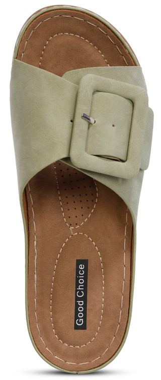 Thumbnail 5: GOOD CHOICE Womens Hamden Wedge Sandals 