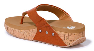 Thumbnail 2: Yellow Box Womens Bandini Platform Sandals 