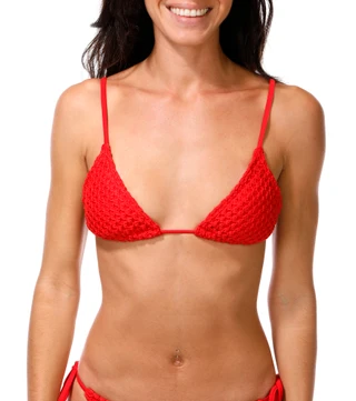 Thumbnail 1: BILLABONG Junior's Twisted Tides Triangle Bikini Top 