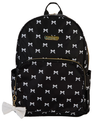 Thumbnail 1: Jessica Simpson Bow Design Laptop Backpack with Bow Keychain 