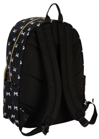 Thumbnail 3: Jessica Simpson Bow Design Laptop Backpack with Bow Keychain 