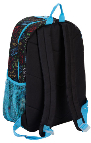 Thumbnail 3: 6 Pc Gamer Theme Backpack Set 