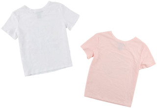 Thumbnail 2: Kandy Kiss Little Girls' 2-Piece Paris T-Shirt Set 
