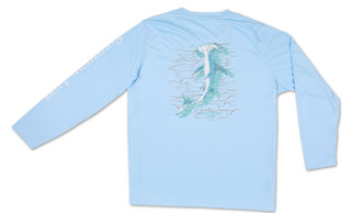 Thumbnail 1: Southern Lure Big Men's Outdoor Hammerhead Long Sleeve Graphic Tee 