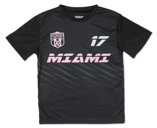 Thumbnail 1: Fast Action Boys Miami Soccer Graphic Tee 