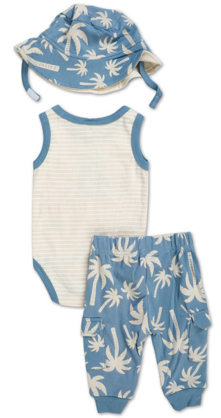 Thumbnail 2: Chick Pea Baby Boys 3 Pc Pants Set  