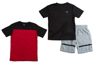 Thumbnail 1: RBX Boys 3 Pc Shorts & Tees Set 