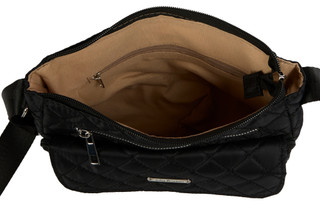 Thumbnail 3: Julia Buxton Nylon Quilted Organizer Crossbody Bag 