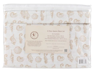 Thumbnail 2: Panama Jack Queen Size 6 Pc Sheets Set  
