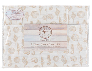 Thumbnail 1: Panama Jack Queen Size 6 Pc Sheets Set  