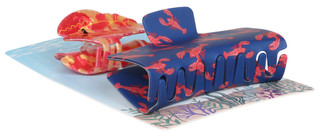 Thumbnail 2: TWIG & ARROW 2 Pk Lobster Claw Clip Set 