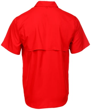 Thumbnail 4: REEL LEGENDS Men's Short Sleeve Saltwater II Button Down Shirt 