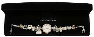 Thumbnail 2: Danecraft Two Tone Watch Charm Bracelet 