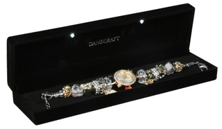 Thumbnail 1: Danecraft Two Tone Watch Charm Bracelet 