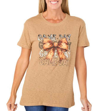 Thumbnail 1: Day Break Women's Short Sleeve Game Day Tee 