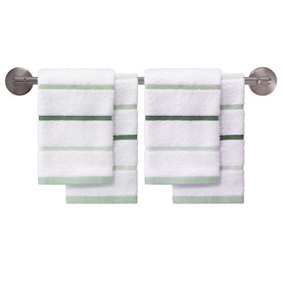 Thumbnail 2: IZOD Izod Sandbar Blue 4 Pc. Washcloth Set 