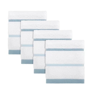 Thumbnail 1: IZOD Izod Sandbar Blue 4 Pc. Washcloth Set 