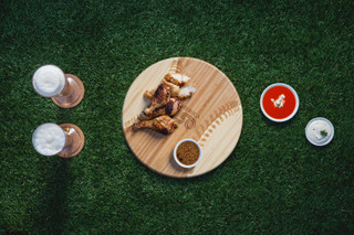 Thumbnail 3: Toscana America250 Home Run Baseball Cutting Board Serving Tray 