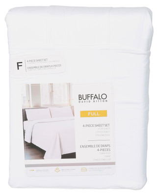 Thumbnail 1: Buffalo Full 4 Pc Micro Washed Sheet Set 