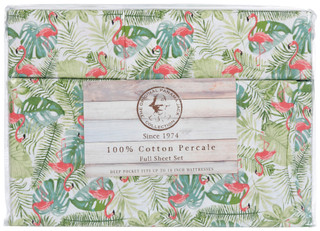 Thumbnail 1: Panama Jack Cotton Percale Full Sheet Set 