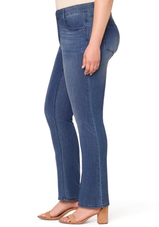 Thumbnail 2: Democracy Plus Ab Solutions Itty Bitty Boot Jeans 