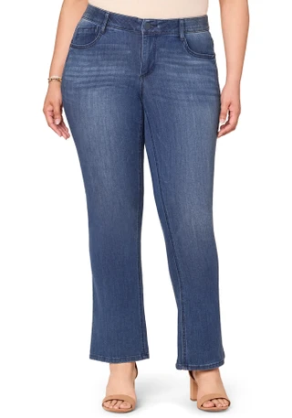 Thumbnail 1: Democracy Plus Ab Solutions Itty Bitty Boot Jeans 