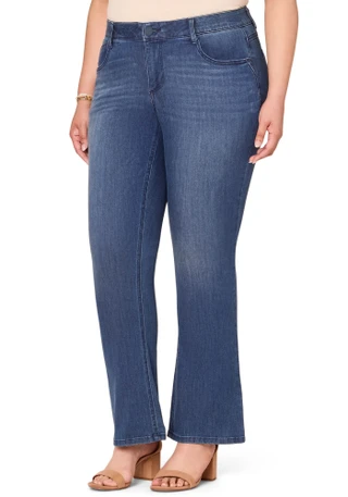 Thumbnail 4: Democracy Plus Ab Solutions Itty Bitty Boot Jeans 