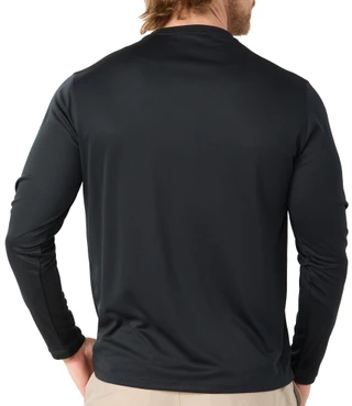 Thumbnail 2: REEL LEGENDS Men's Long Sleeve Freeline Crew Neck Performance Shirt 