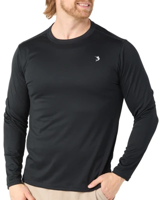 Thumbnail 1: REEL LEGENDS Men's Long Sleeve Freeline Crew Neck Performance Shirt 