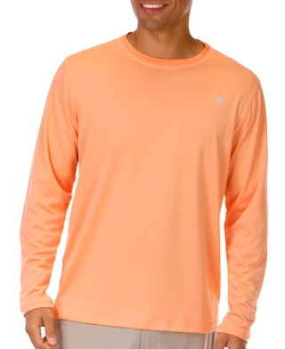 Thumbnail 2: REEL LEGENDS Men's Long Sleeve Freeline Crew Neck Performance Shirt 