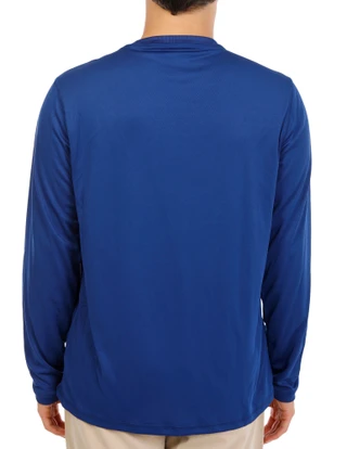 Thumbnail 9: REEL LEGENDS Men's Long Sleeve Freeline Crew Neck Performance Shirt 