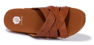 Thumbnail 3: Yellow Box Womens Bernice Wedge Sandals 