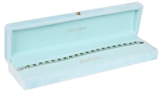 Thumbnail 2: Lumira Fine Silver-Plated Diamond Tennis Bracelet  