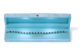 Thumbnail 1: Lumira Women's Silver Plated Tennis Bracelet 