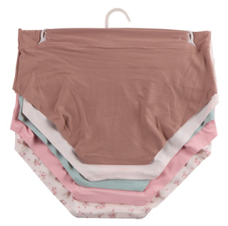 Thumbnail 2: Laura Ashley Women's 5 Pk Super Soft Now Show Hipster Panties 