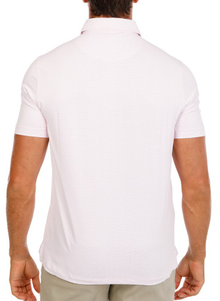 Thumbnail 2: Kenneth Cole Men's Short Sleeve Waffle Jersey Golf Polo 