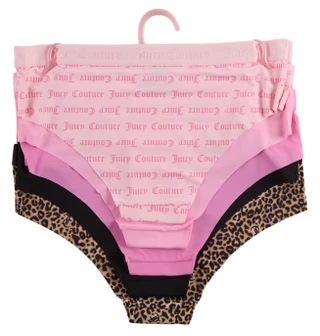 Thumbnail 2: Juicy Couture Juniors 5 Pk No Panty Line Hipster Panties 