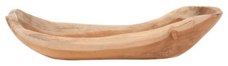 Thumbnail 3: 17x7 Wooden Bowl Decor 