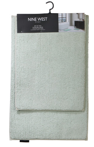 Thumbnail 1: Nine West Home 2 Pc Lelia Soft Plush Bath Rugs 