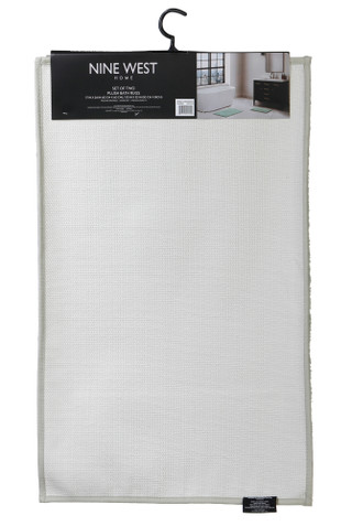Thumbnail 2: Nine West Home 2 Pc Lelia Soft Plush Bath Rugs 