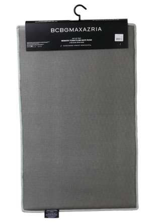 Thumbnail 2: BCBG 2 Pc Winton Border Memory Foam Bath Rug Set 