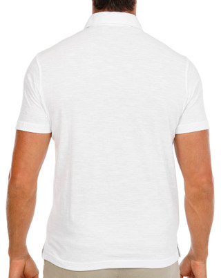 Thumbnail 3: TAILORBYRD Men's Short Sleeve Slub Pique Polo  