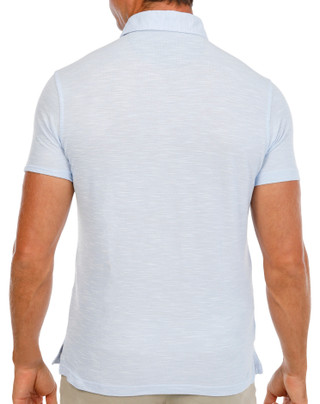 Thumbnail 5: TAILORBYRD Men's Short Sleeve Slub Pique Polo  