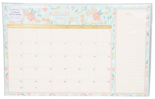 Thumbnail 1: Kate Windgate 17 Month Desk Calendar  