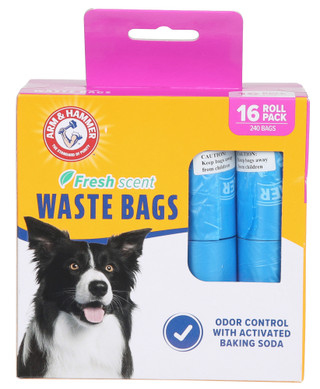 Thumbnail 1: Arm & Hammer 240 ct Fresh Scent Pet Waste Bags  