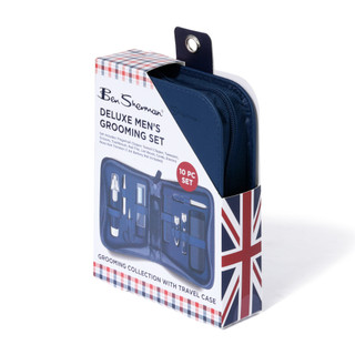 Thumbnail 3: Ben Sherman Men's 10 Pc Deluxe Grooming Set 